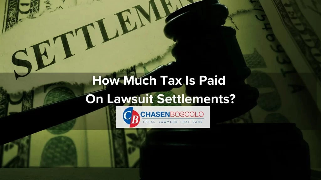 How Much Tax Is Paid On Lawsuit Settlements