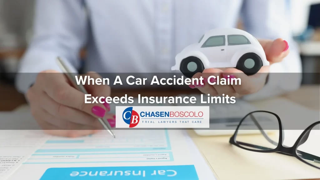 When A Car Accident Claim Exceeds Insurance Limits