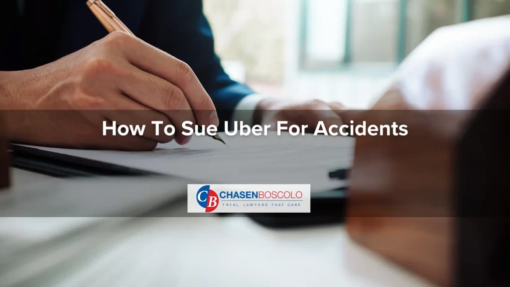 How To Sue Uber For Accidents