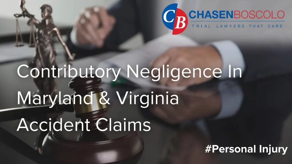 Contributory Negligence In Maryland & Virginia Accident Claims Image